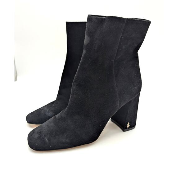 Sam Edelman Shoes - Sam Edelman Codie Square Toe Ankle Bootie Women's Black Size US11M EU42